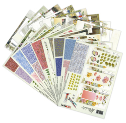 DLL552<br>Staf Wesenbeek<br>Floral Punch Cards Set 3
