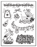TSMP039<br>New Born<br>Stamp